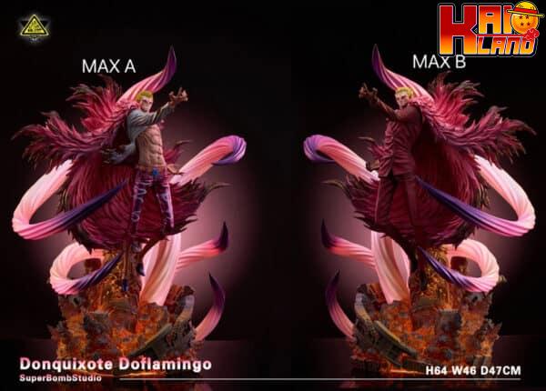 One Piece Super Bomb Studio Donquixote Doflamingo Resin Statue 2
