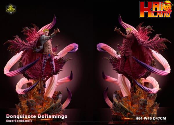 One Piece Super Bomb Studio Donquixote Doflamingo Resin Statue 5