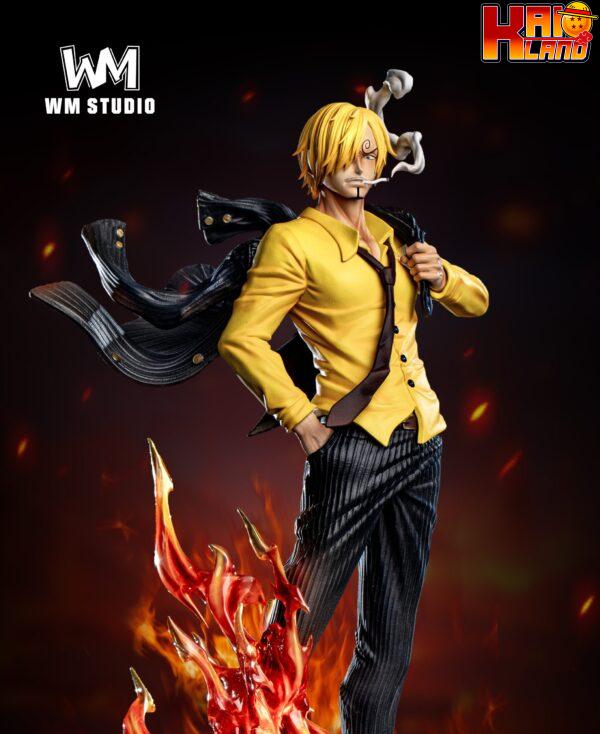 One Piece WM Studio Sanji Diable Jambe Resin Statue 3