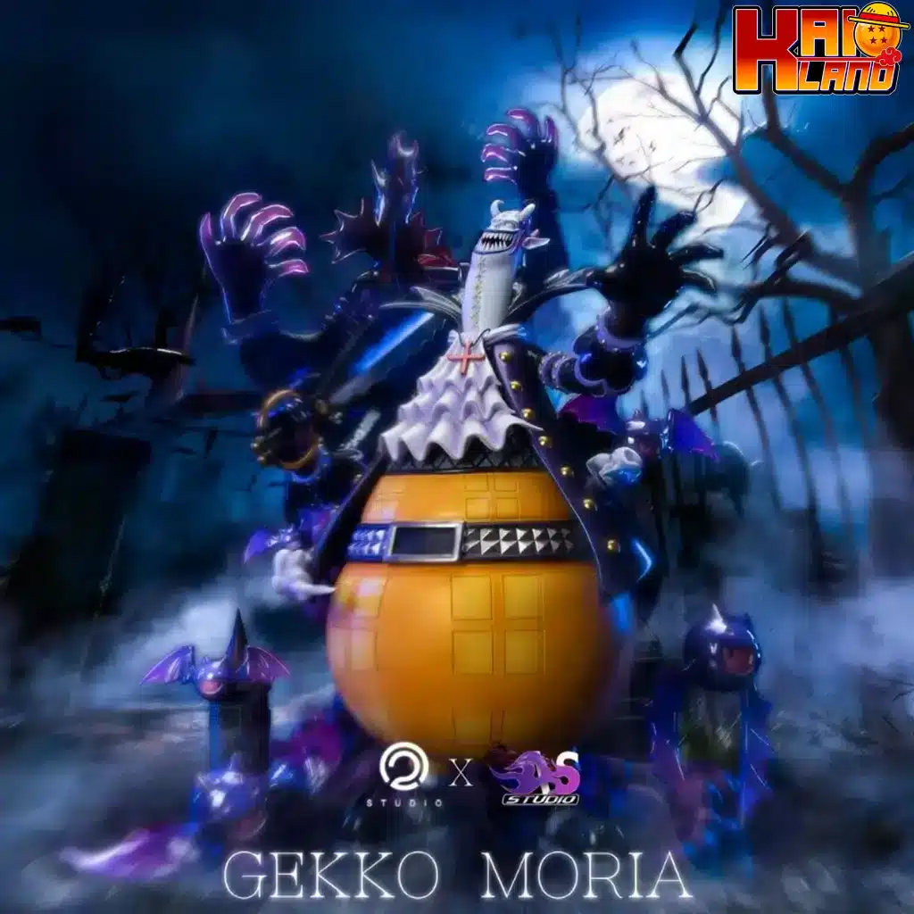 One piece C2 X AS Studio Gecko Moria Resin Statue