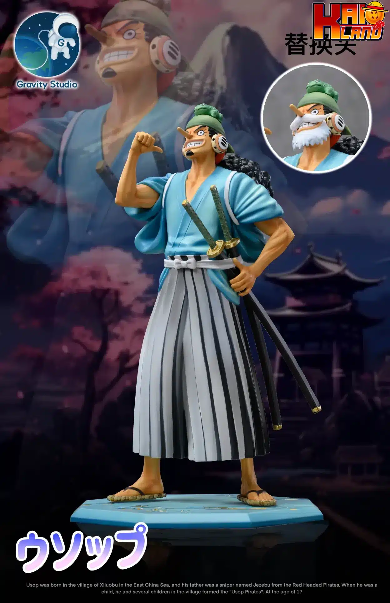 One piece Gravity Studio Usopp Resin Statue