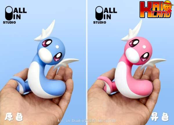 Pokemon ALL IN Studio Dratini Resin Statue 2