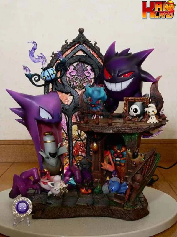 Pokemon PC House Studio Ghost type Resin Statue 1