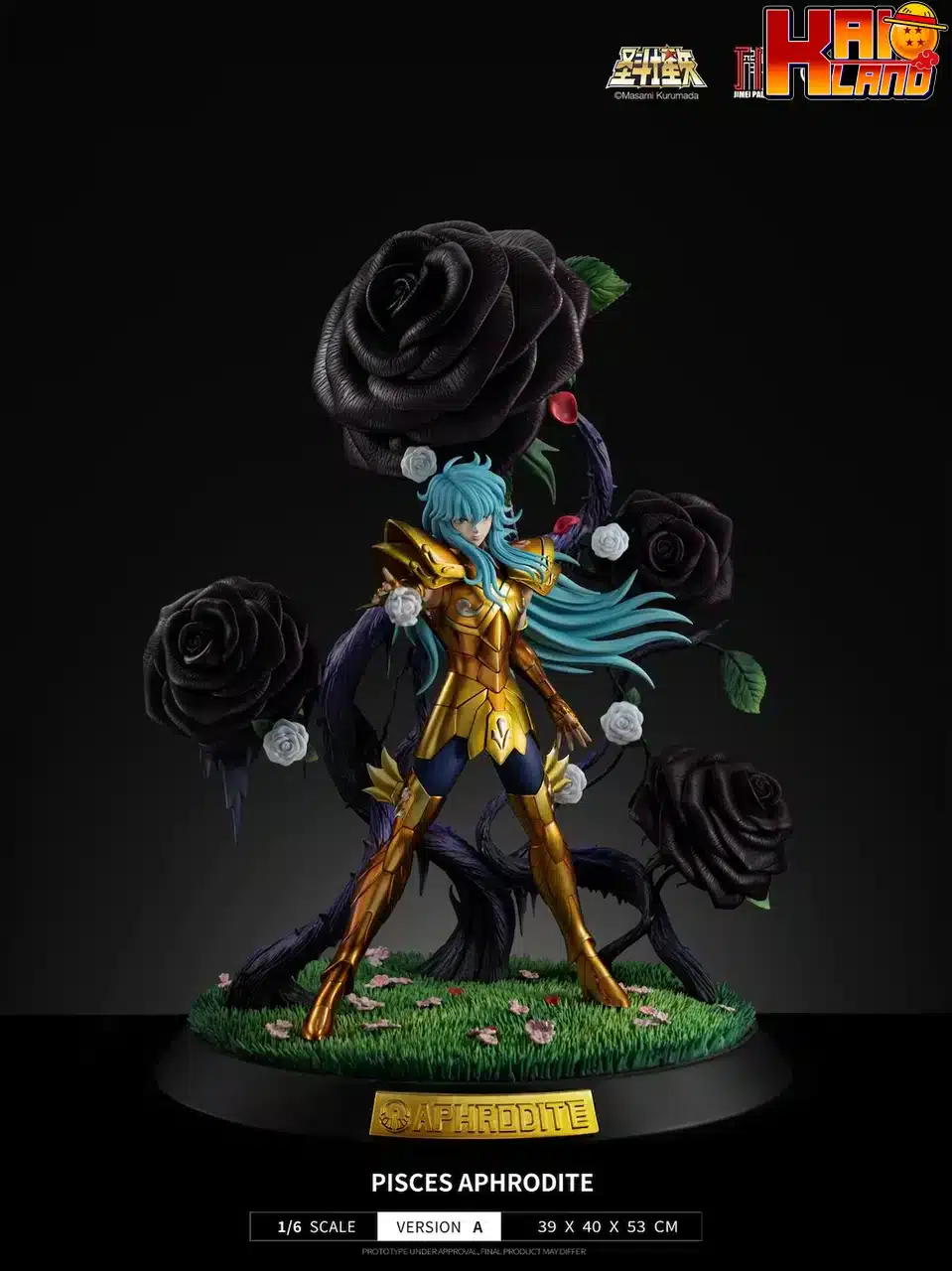 Saint Seiya Jimei Palace Aphrodite Pisces Licensed Resin Statue