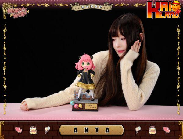 Spy x Family WakuWaku Studio Spy x Family Anya Forger 1st Anniversary Special Edition Resin Statue 6
