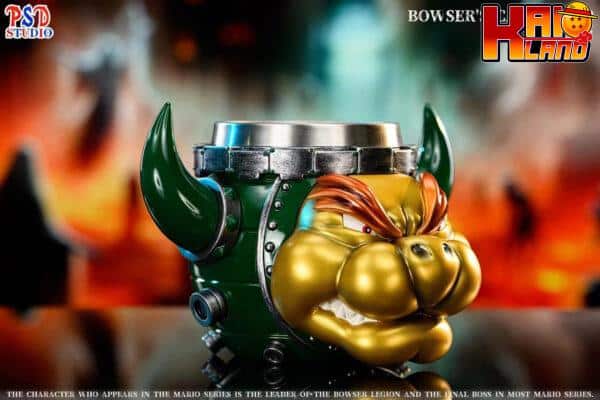 Super Mario PSD Studio Bowser Cup Resin Statue 4