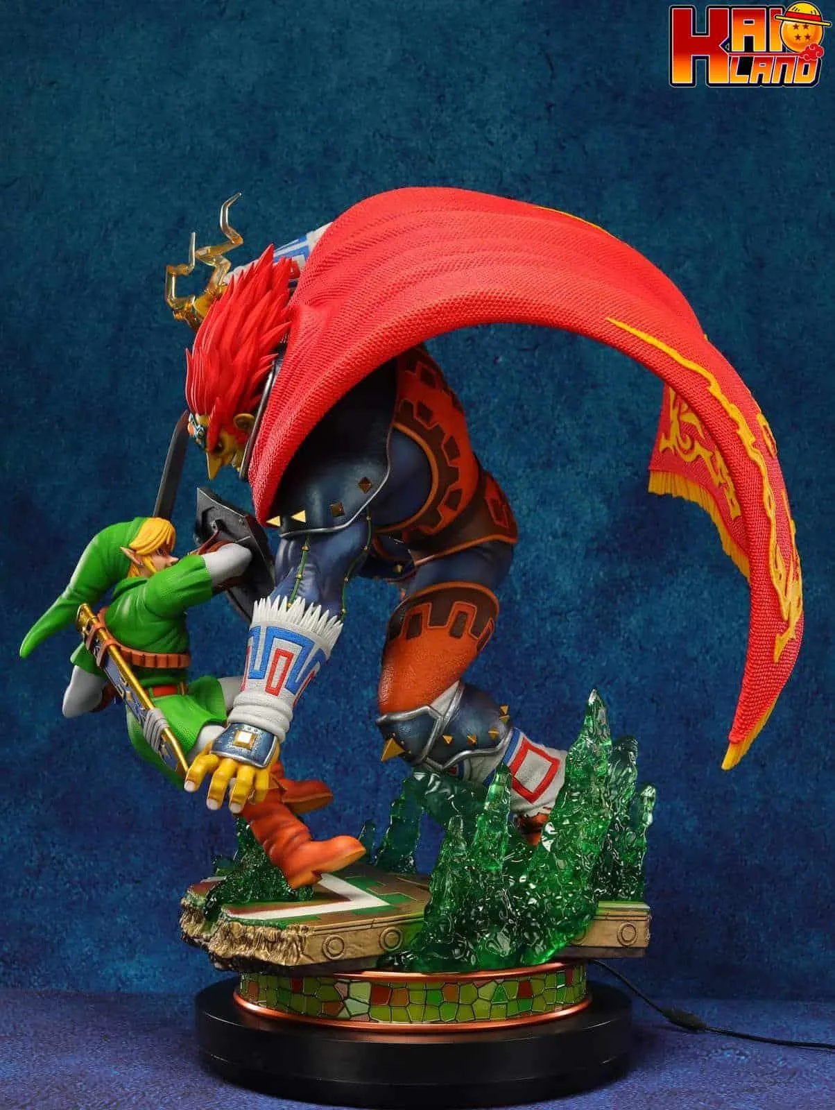 The Legend of Zelda Kintsukuroi Creations Link Vs Ganondorf Resin Statue