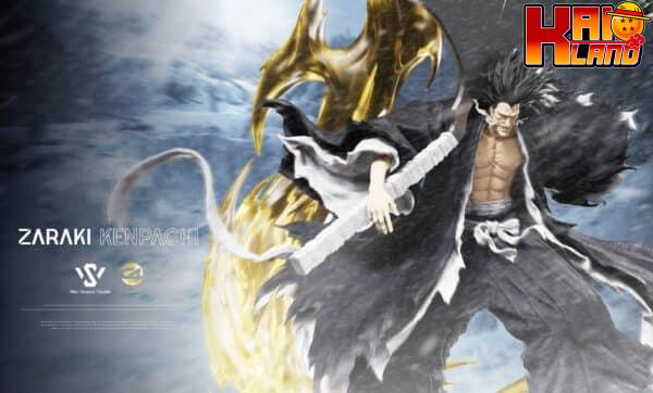 Bleach C4 Studio X Win Shares Studio Thousand Year Blood War Zaraki Kenpachi Resin Statue 3