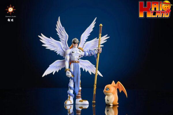 Digimon Genesis Studio Angemon x Patamon Resin Staue 1