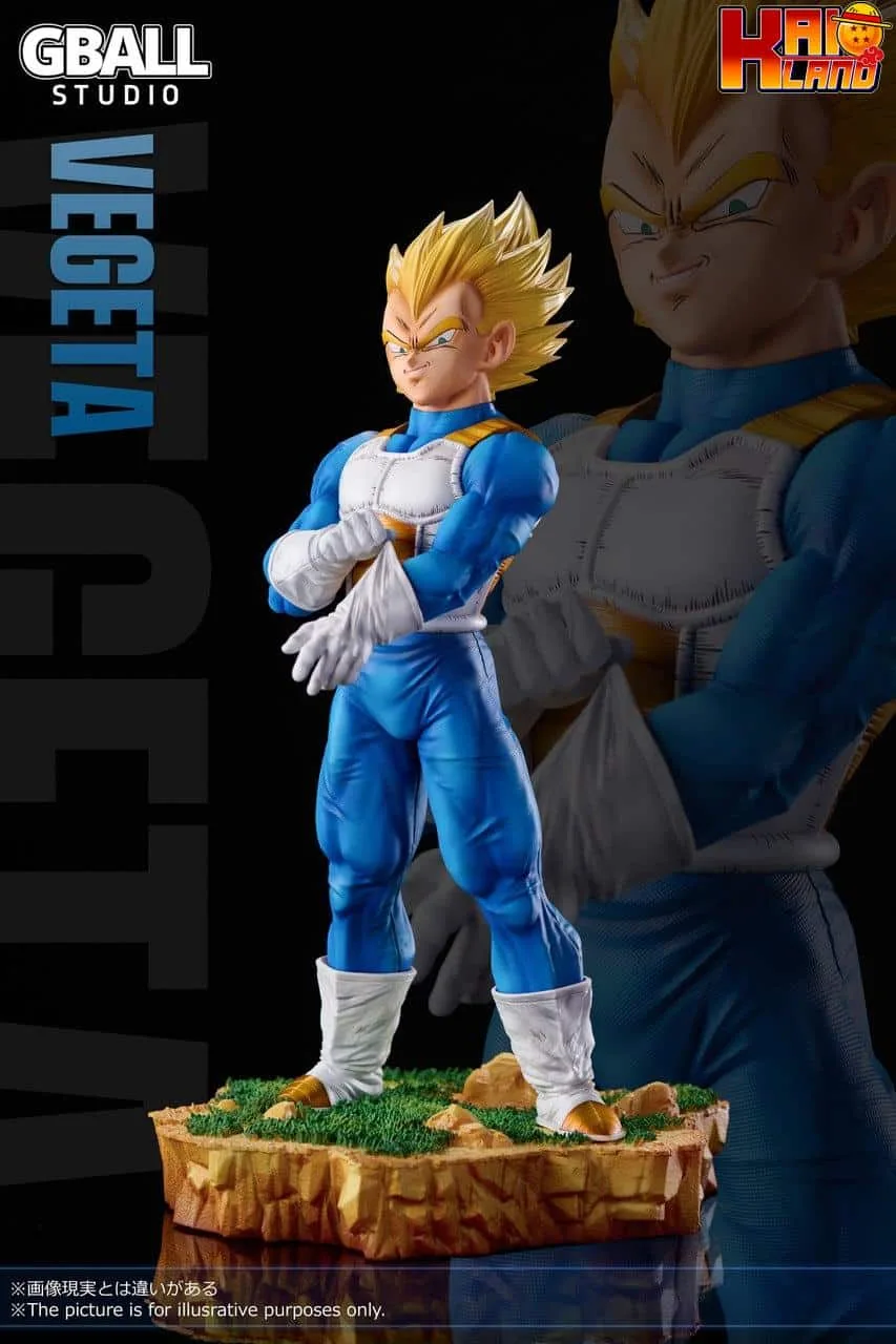 Dragon Ball GBALL Studio Vegeta Resin Statue