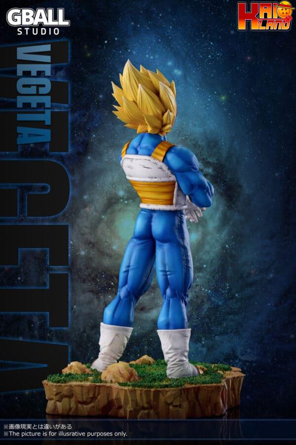 Dragon Ball GBALL Studio Vegeta Resin Statue 4