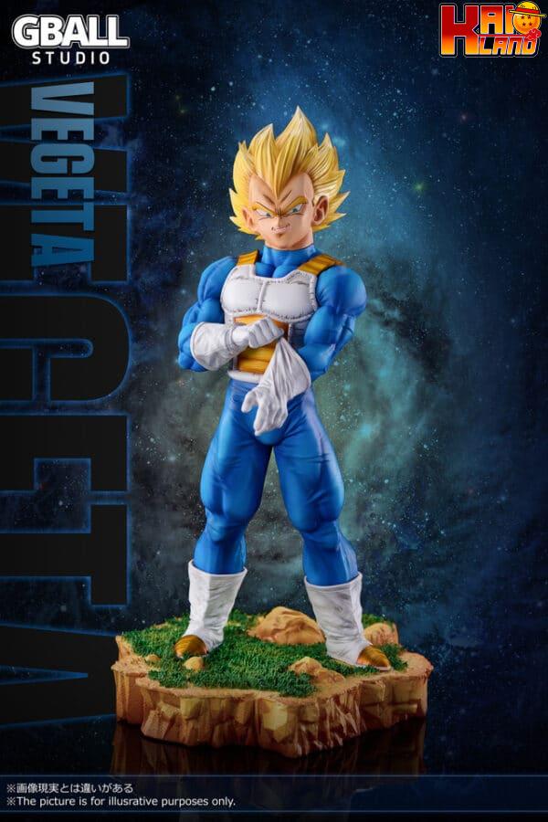 Dragon Ball GBALL Studio Vegeta Resin Statue 6