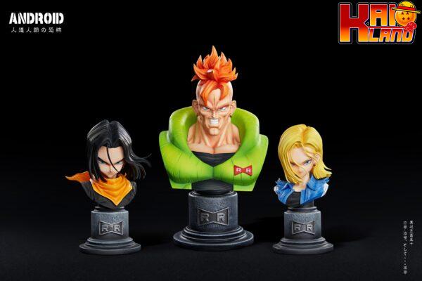 Dragon Ball Infinite Studio Androids C16 C17 C18 Resin Statue 3