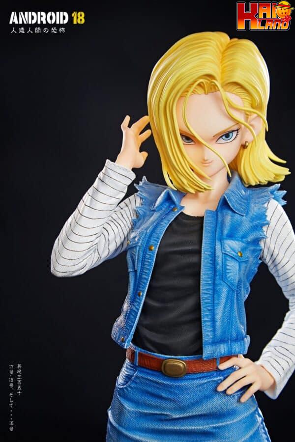 Dragon Ball Infinite Studio Androids C16 C17 C18 Resin Statue 6