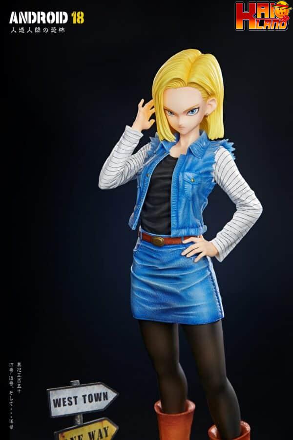 Dragon Ball Infinite Studio Androids C16 C17 C18 Resin Statue 7