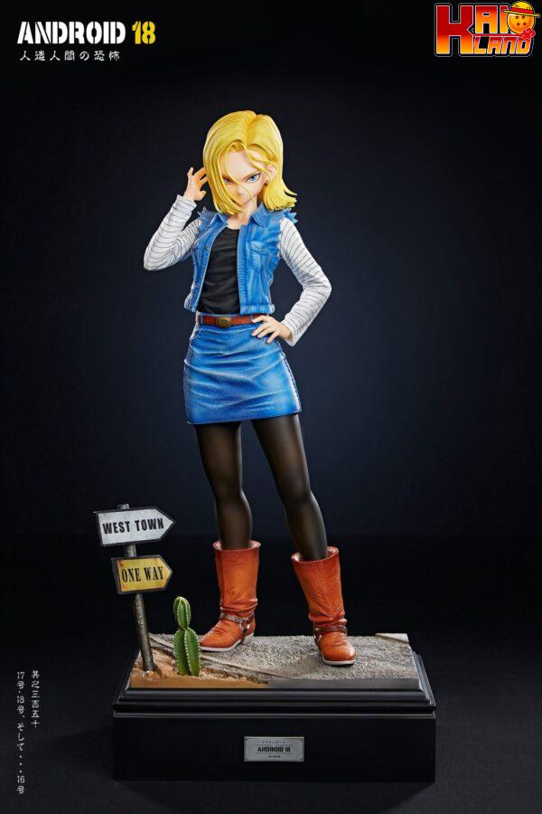 Dragon Ball Infinite Studio Androids C16 C17 C18 Resin Statue 8