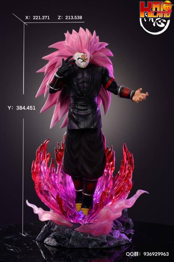Dragon Ball Jing Zhi Studio SS3 Rose Goku Resin Statue 2
