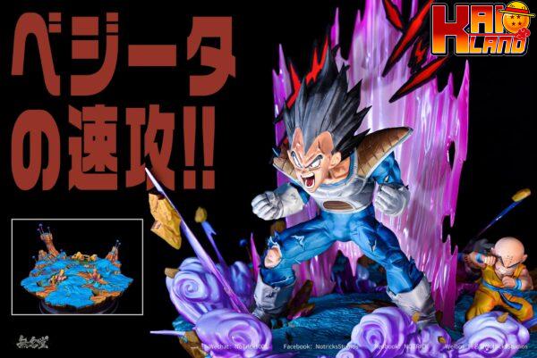 Dragon Ball Notricks Studio Vegeta Resin Statue 2