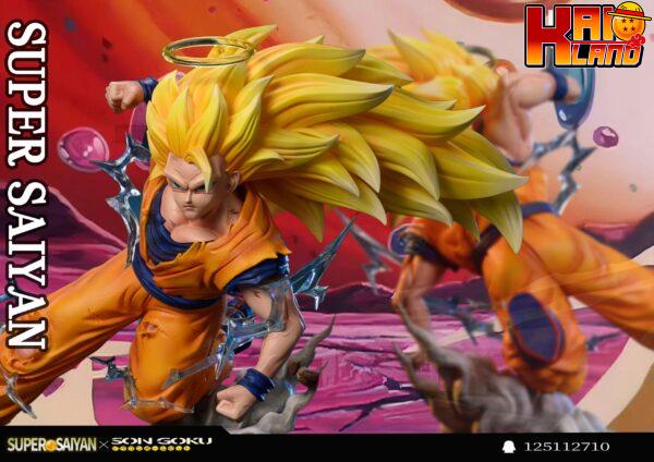 Dragon Ball UP Studio SS3 Goku Resin Statue 2