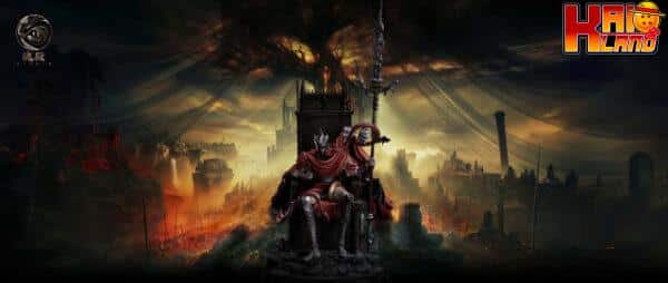 Elden ring HunDian Studio Messmer Resin Statue 9