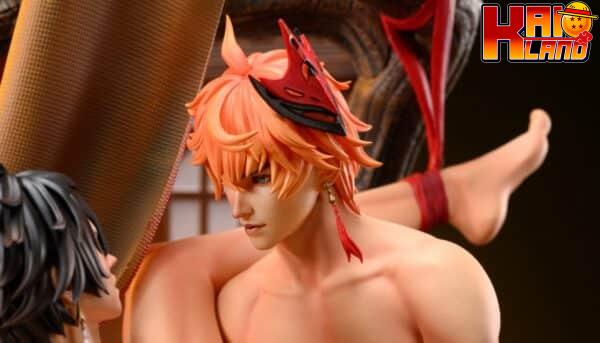 Genshin Impact Power 18 Studio Tartaglia VS Zhongli Resin Statue 3