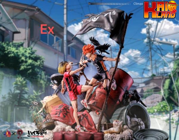 Haikyu Climax x WeareA Design Studio Hinata Shoyo x Kozume Kenma Resin Statue 2