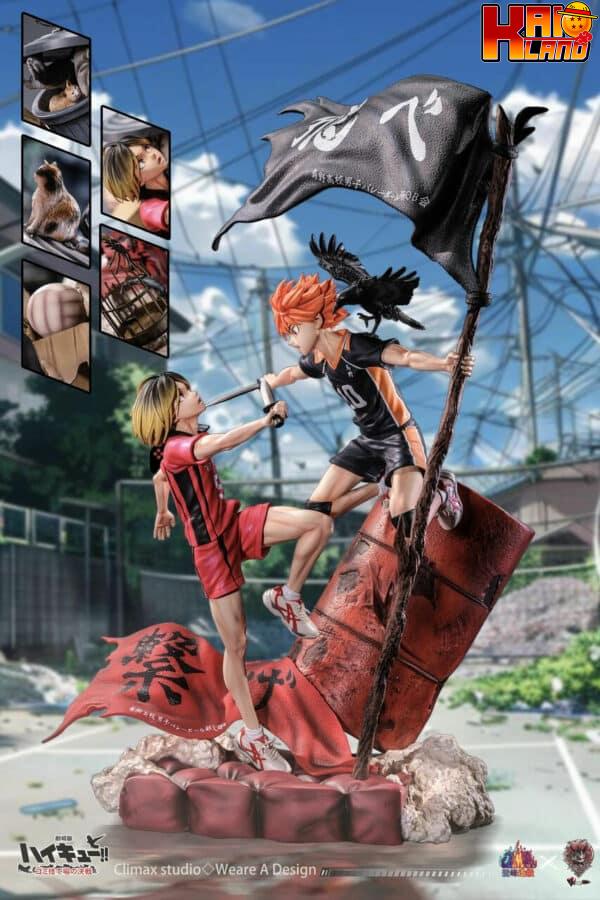 Haikyu Climax x WeareA Design Studio Hinata Shoyo x Kozume Kenma Resin Statue 5