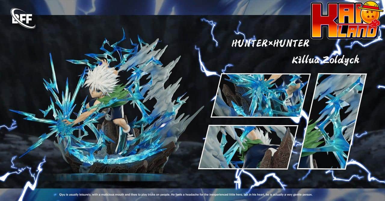 Hunter x Hunter BFF Studio Killua Zoldyck Resin Statue