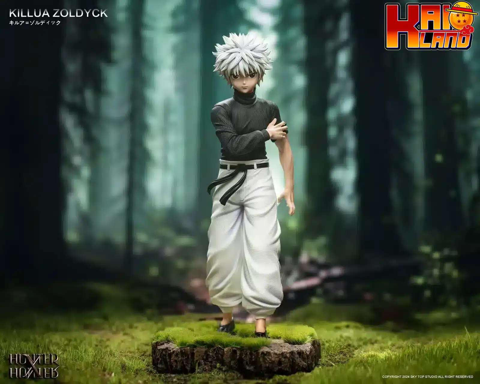 Hunter x Hunter Sky Top Studio Killua Zoldyck Resin Statue