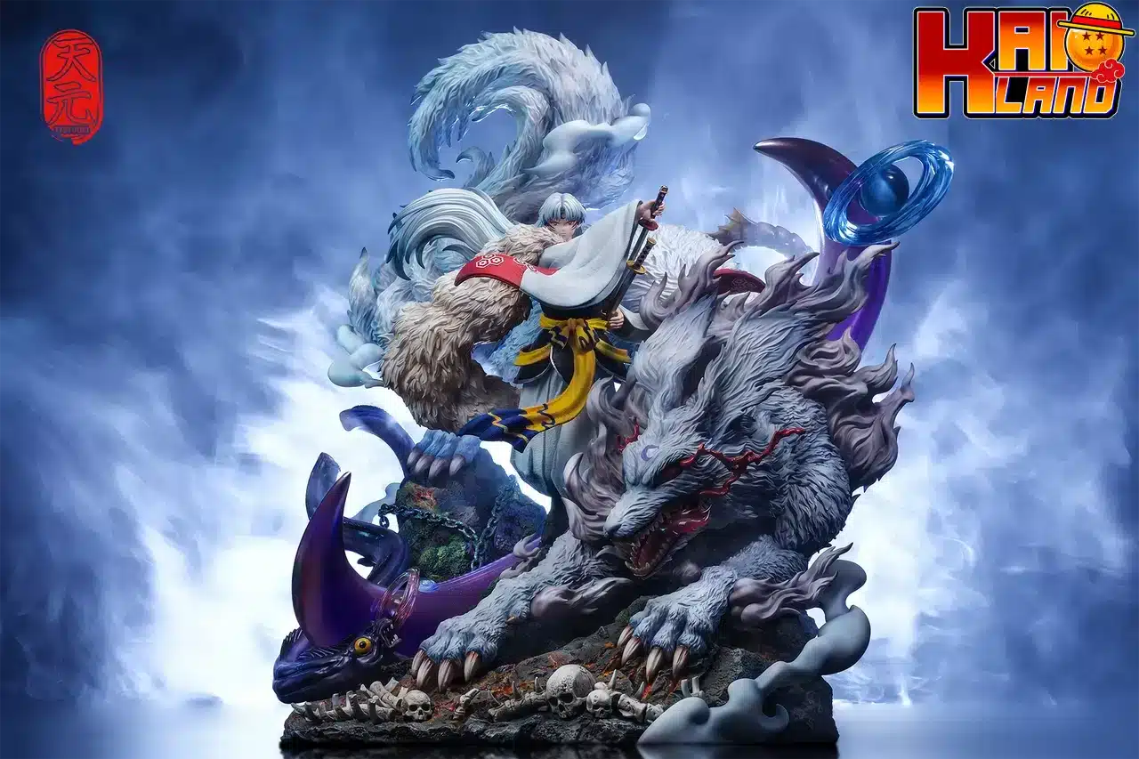 Inuyasha TY Studio Sesshoumaru Resin Statue