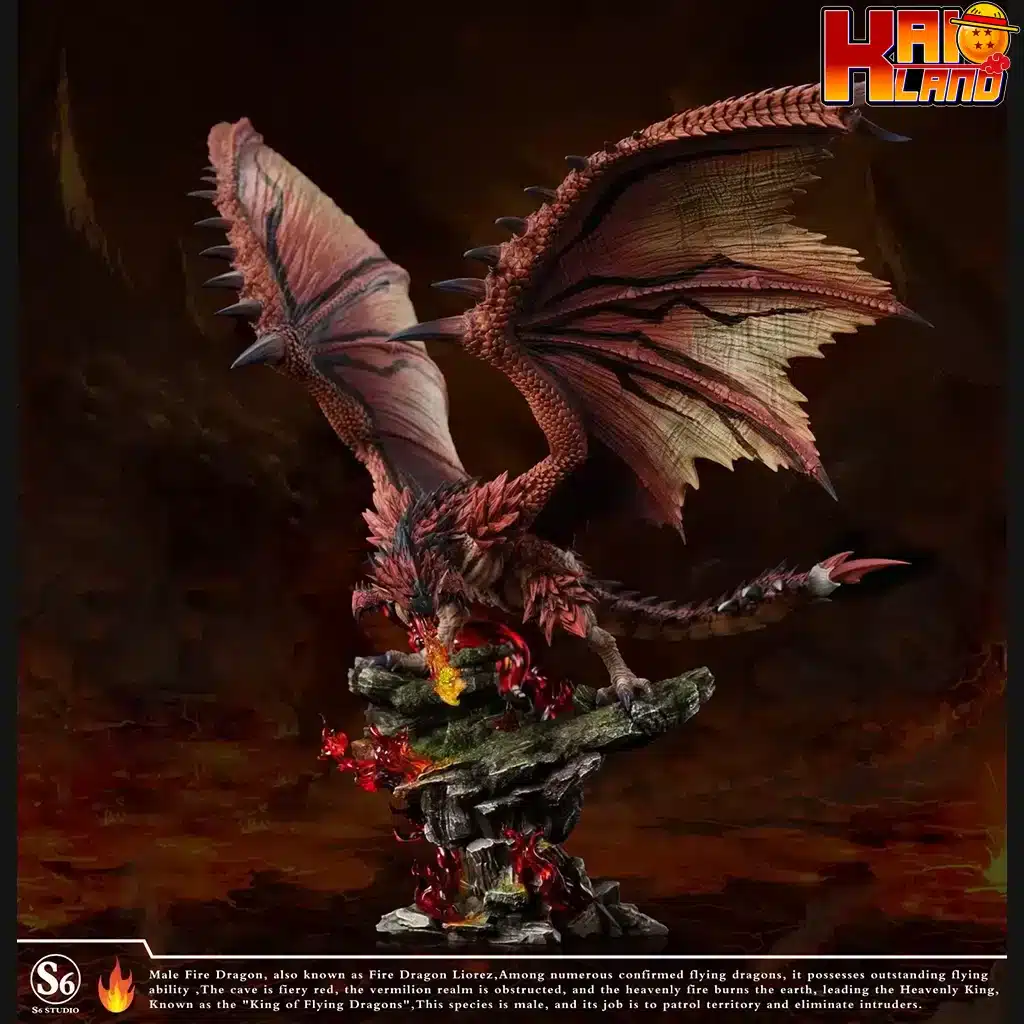 Monster Hunter S6 Studio Rathalos Resin Statue