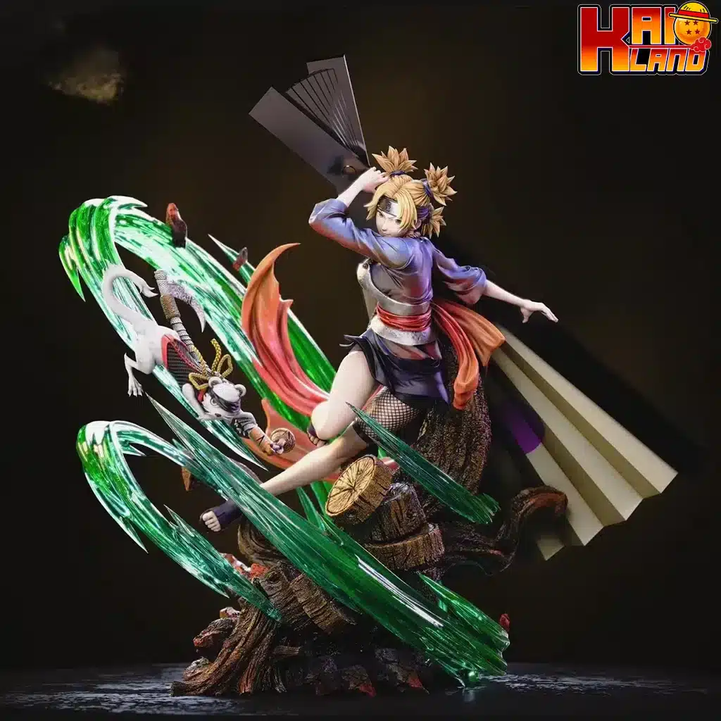 Naruto Konoha Studio Temari Resin Statue