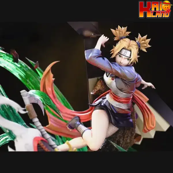 Naruto Konoha Studio Temari Resin Statue 5