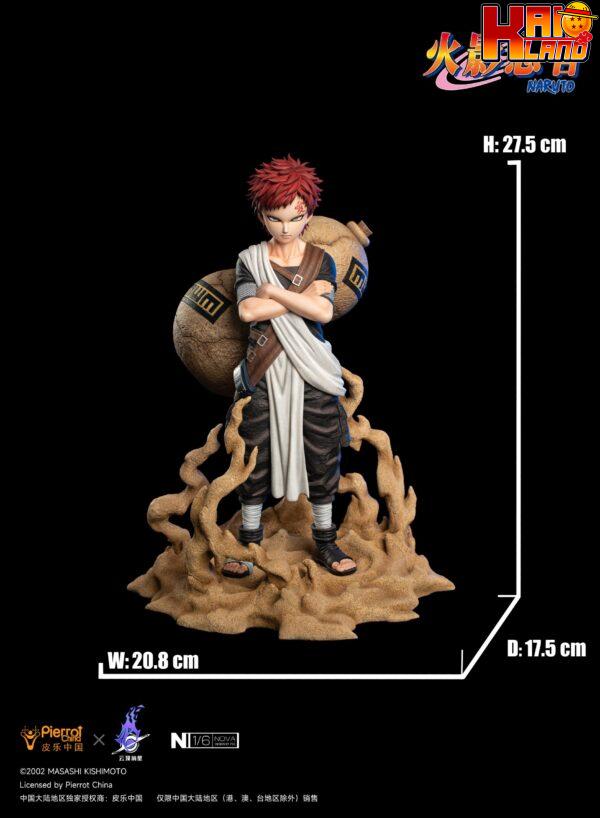 Naruto Pickstar Studio Gaara Licensed Resin Statue 6