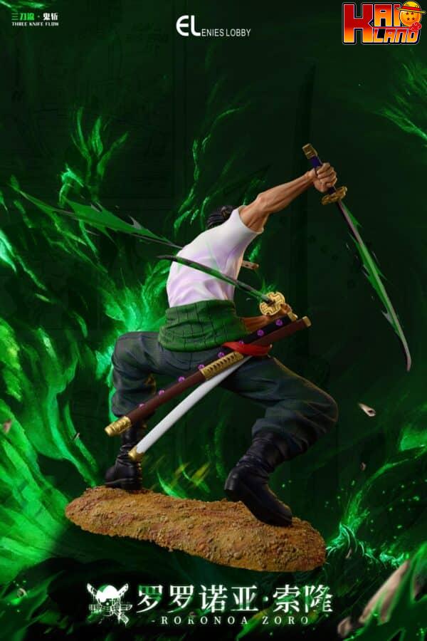 One Piece Enies Lobby Studio Zoro V2 Resin Statue 3