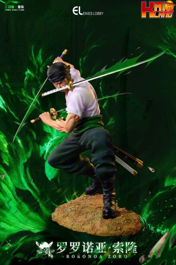 One Piece Enies Lobby Studio Zoro V2 Resin Statue 4