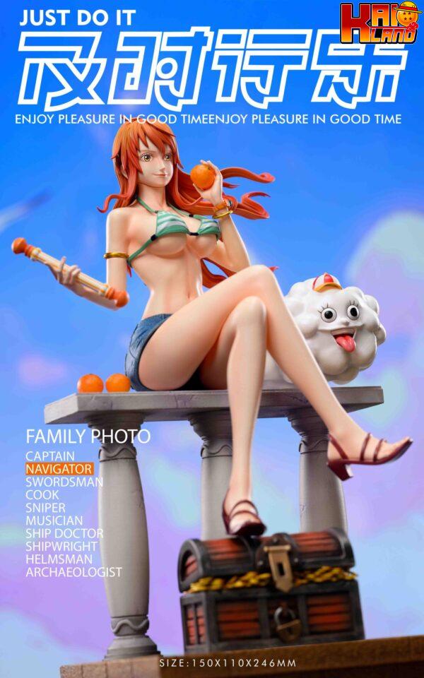 One Piece Just Do It Studio After Two Years Navigator Nami Resin Statue 1