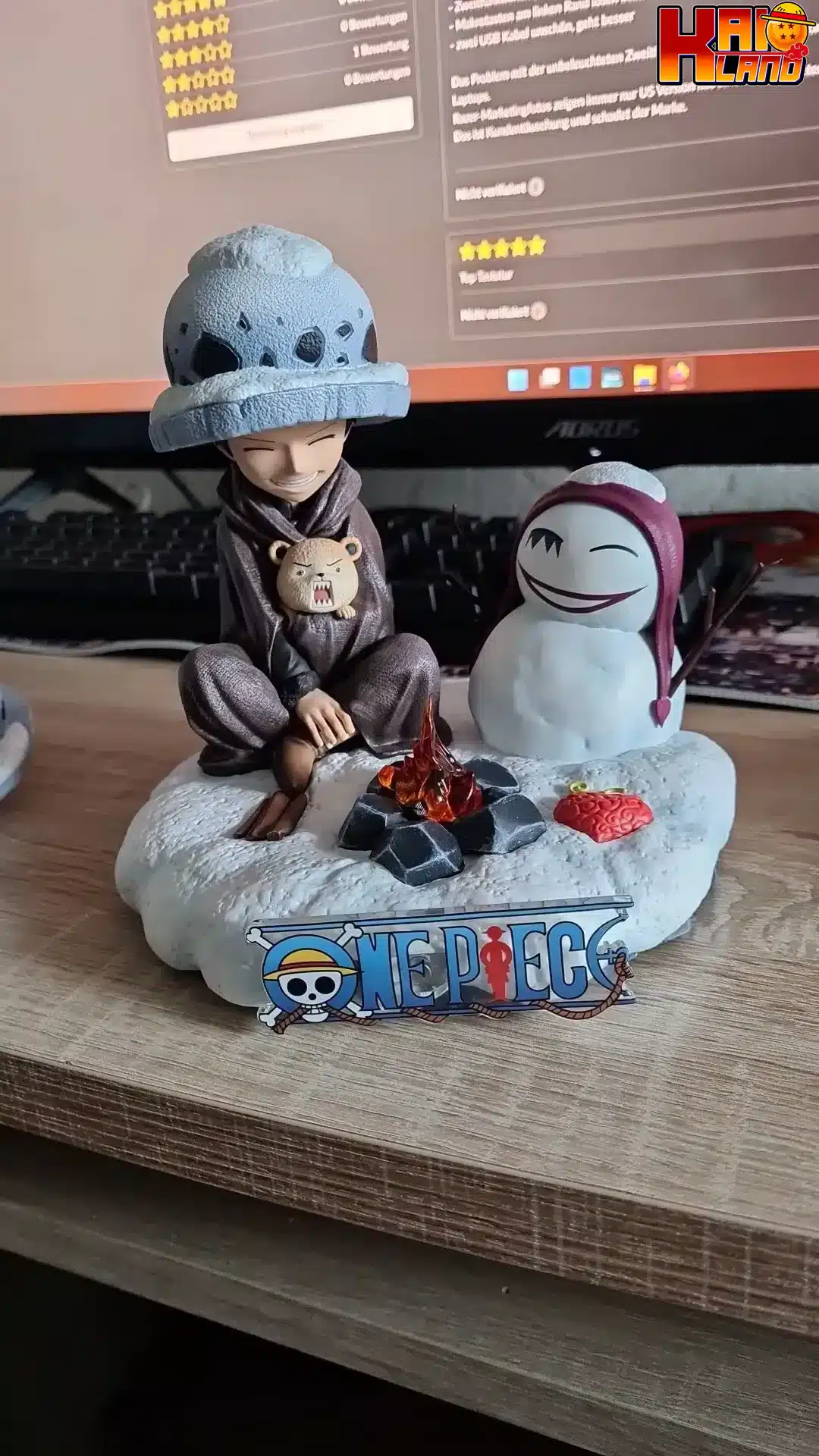 One Piece Lost Boy Studio Childhood Trafalgar D Water Law Resin Statue
