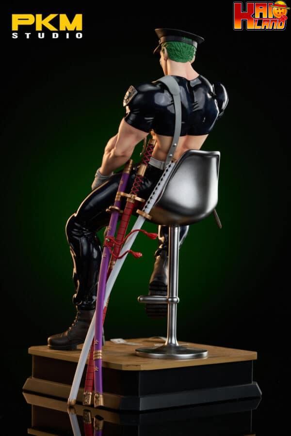 One Piece PKM Studio Police uniform Zoro Resin Statue 4
