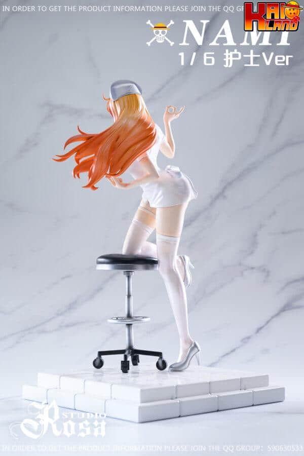 One Piece Rosa Studio Nami Resin Statue 11