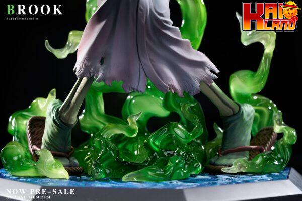 One Piece Super Bomb Studio Wano Country Brook Resin Statue 3