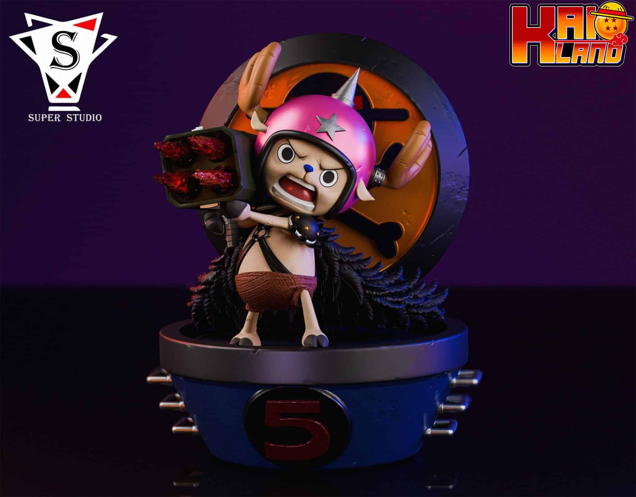 ワンピース スーパースタジオ チョッパー タンクコマンダー 樹脂製スタチュー Kaioland