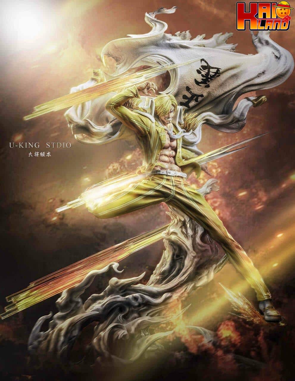 One Piece U KING Studio Sanji Resin Statue