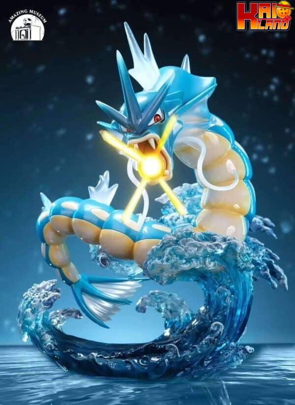 Pokemon Amazing Museum Gyarados Resin Statue 1