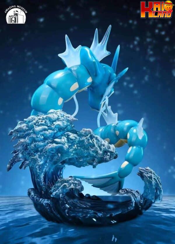 Pokemon Amazing Museum Gyarados Resin Statue 2