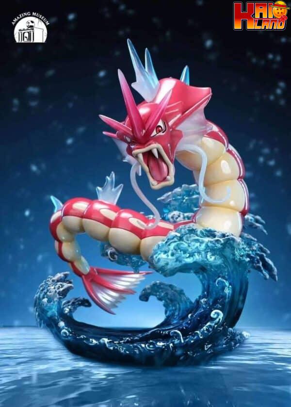 Pokemon Amazing Museum Gyarados Resin Statue 3