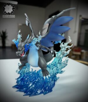 Pokemon Clover Studio Mega Charizard X Resin Statue