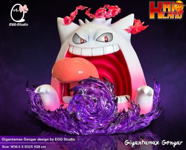 Pokemon EGG Studio CJJ Gengar Resin Statue 2