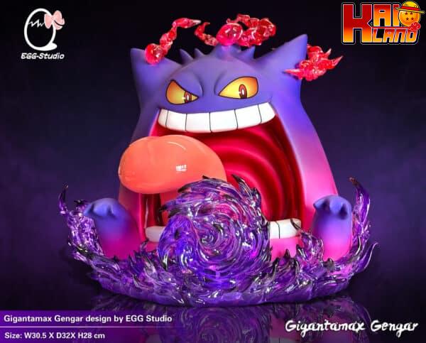 Pokemon EGG Studio CJJ Gengar Resin Statue 3