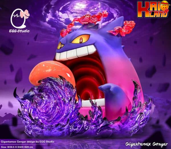 Pokemon EGG Studio CJJ Gengar Resin Statue 4
